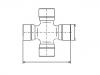 Kreuzgelenk Kardanwelle Universal Joint:27200-83010